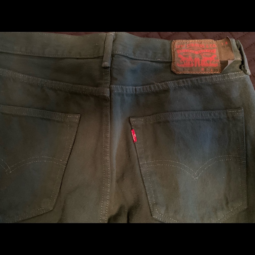 Levi 501 green